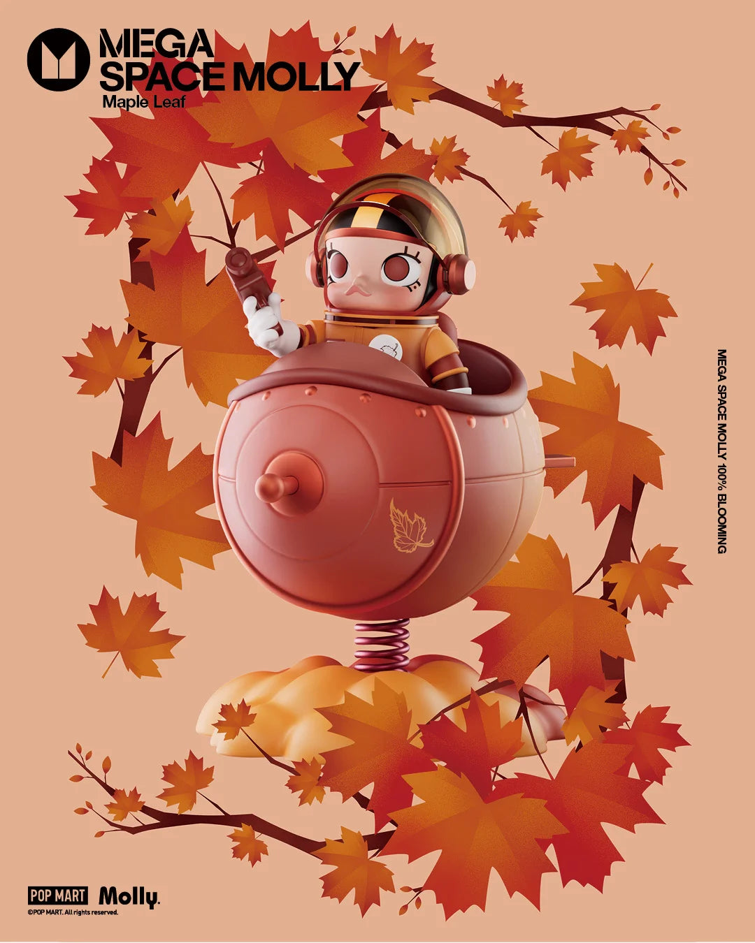 Amazing: MEGA SPACE MOLLY 100% Blooming Series-Maple Leaf