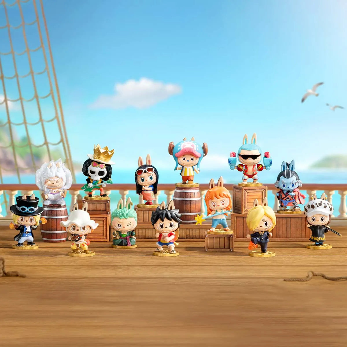LABUBU THE MONSTERS × One Piece Series Figures