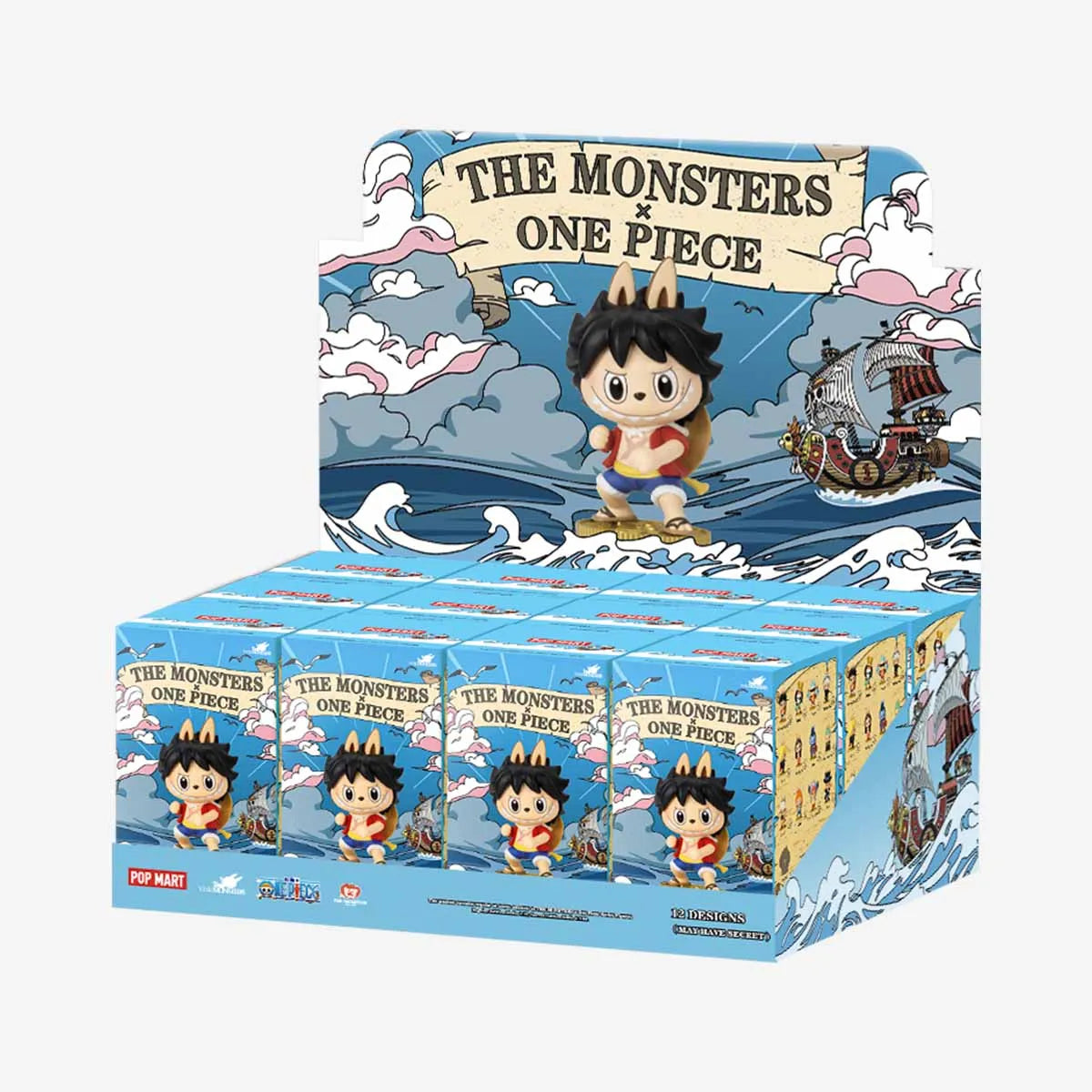 LABUBU THE MONSTERS × One Piece Series Figures