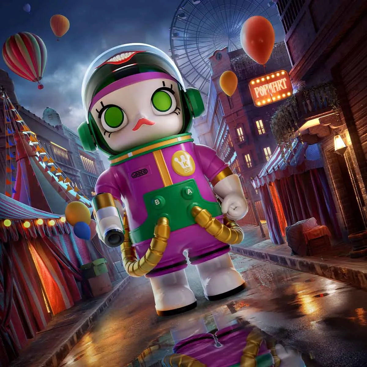 MEGA SPACE MOLLY 400% JOKER (preorder, arrive in 1 week)