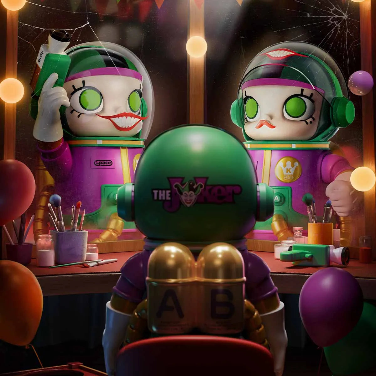 MEGA SPACE MOLLY 400% JOKER (preorder, arrive in 1 week)