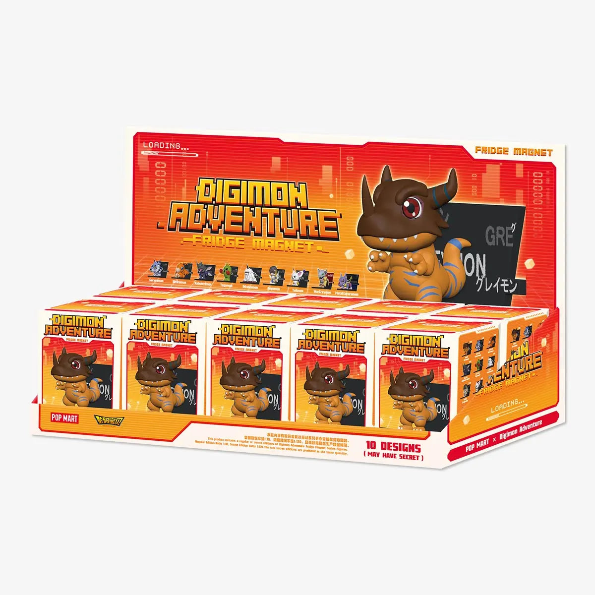 Digimon Adventure Fridge Magnet Series Figures