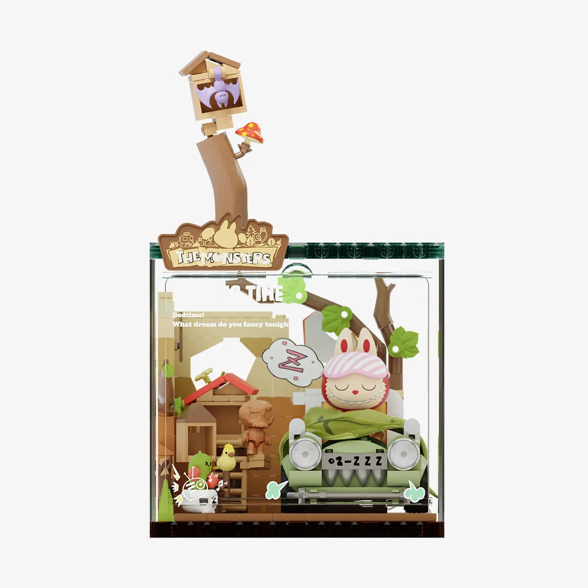 LABUBU THE MONSTERS Forest Secret Base Series Blocks Part 2-Napping Time