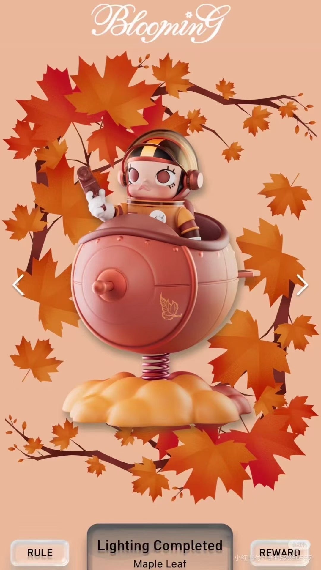 Amazing: MEGA SPACE MOLLY 100% Blooming Series-Maple Leaf