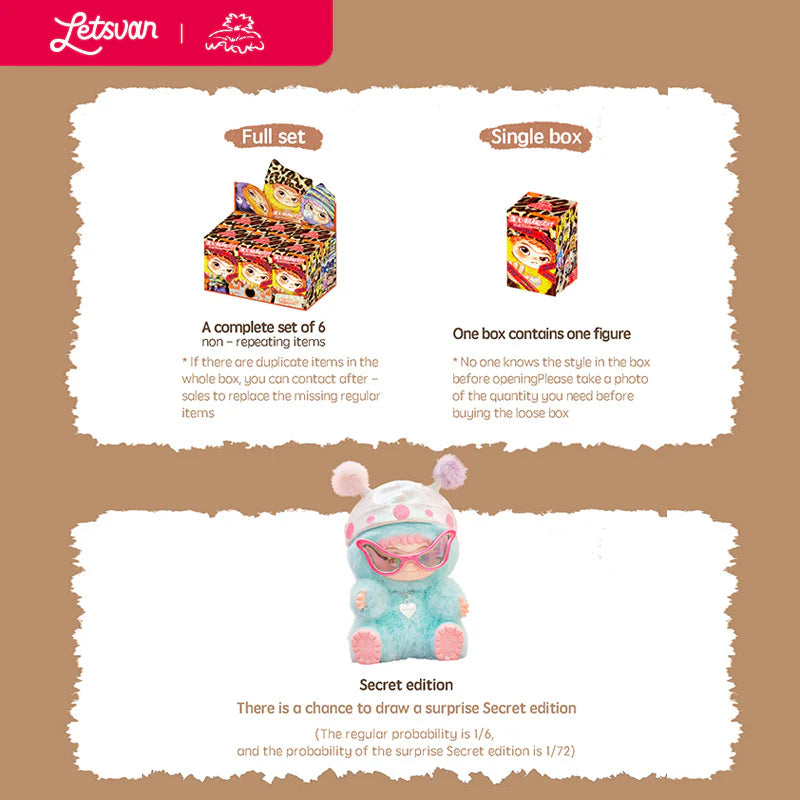 WAKUKU-Fuzzy fun party Blind box