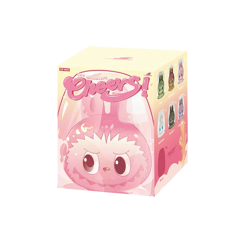 LABUBU THE MONSTERS-CHEERS ! SERIES-Double-walled Glass Blind Box