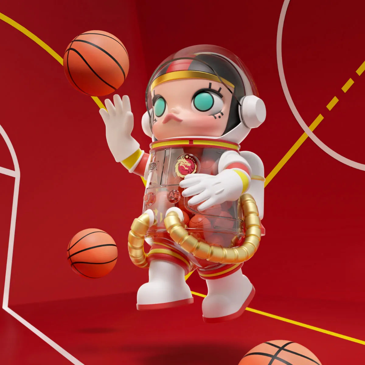 MEGA SPACE MOLLY 400% CHINA WOMEN'S NATIONAL BASKETBALL TEAM