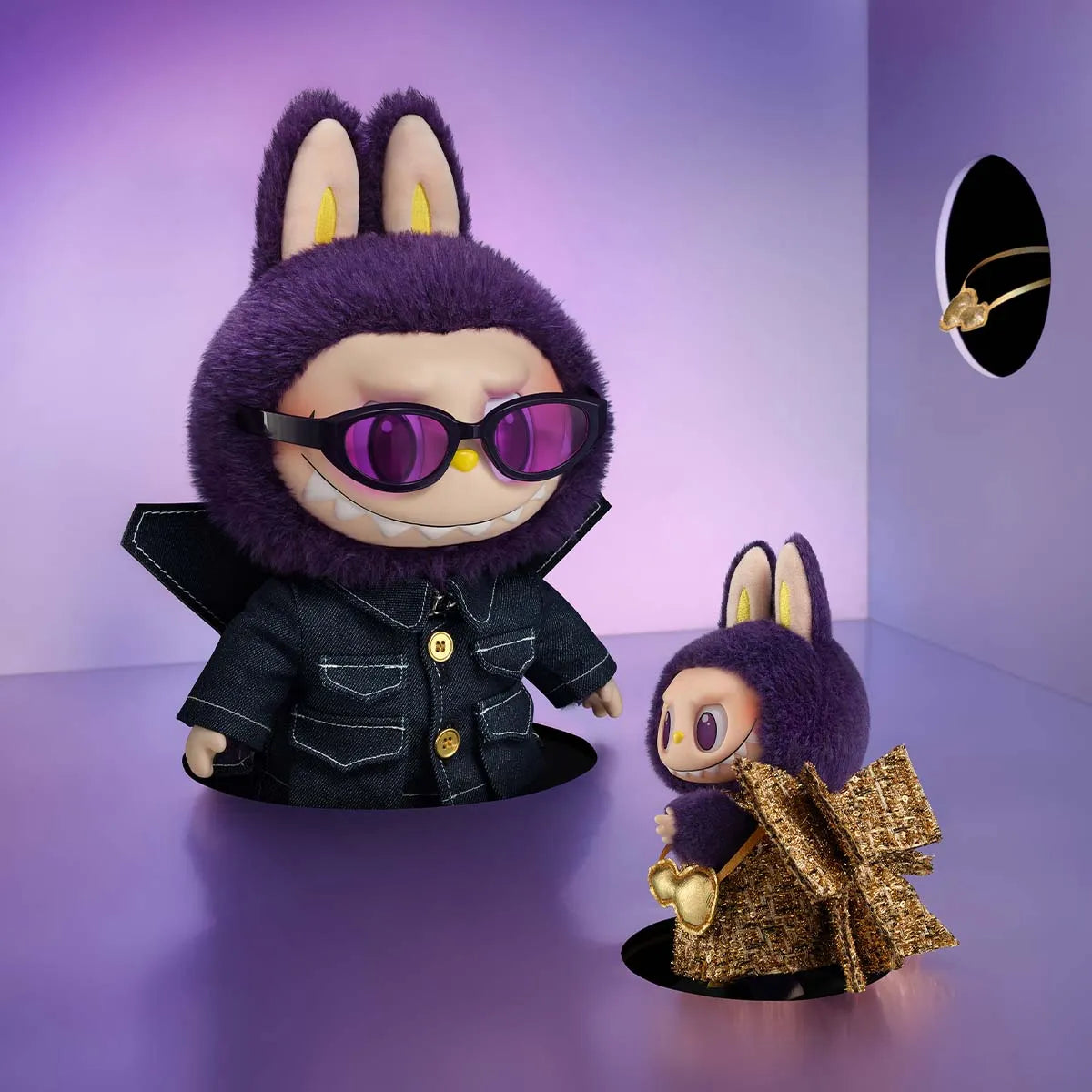 Amazing: LABUBU × PRONOUNCE - WINGS OF FORTUNE Vinyl Plush Hanging Card