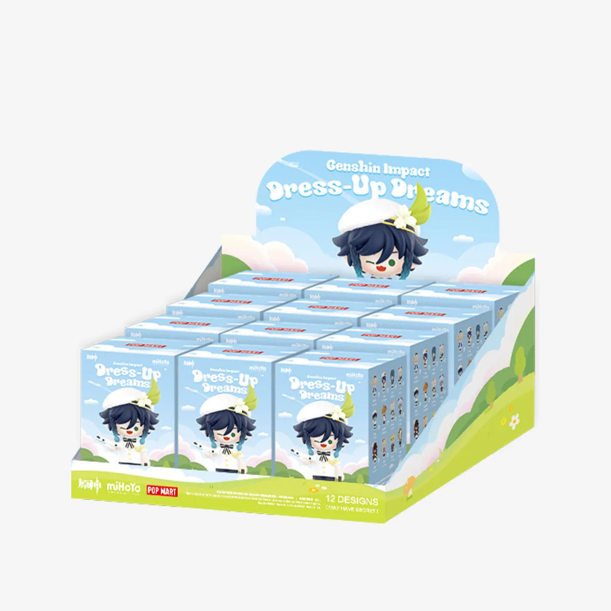 Genshin Impact Dress-Up Dreams Themed Chibi Series Figures