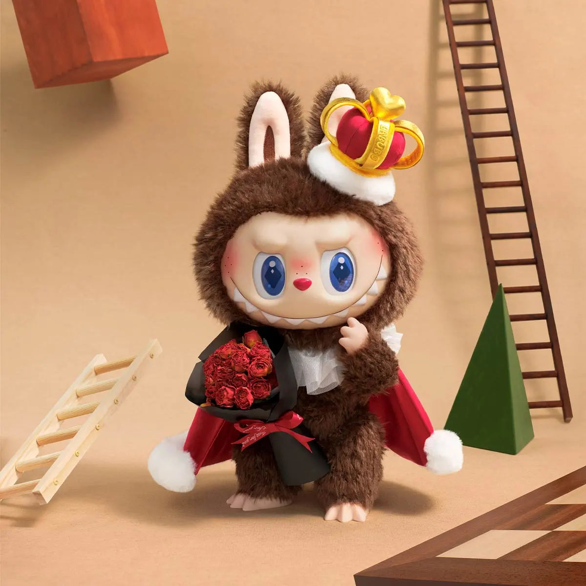 LABUBU THE MONSTERS Let's Checkmate Series-Vinyl Plush Doll