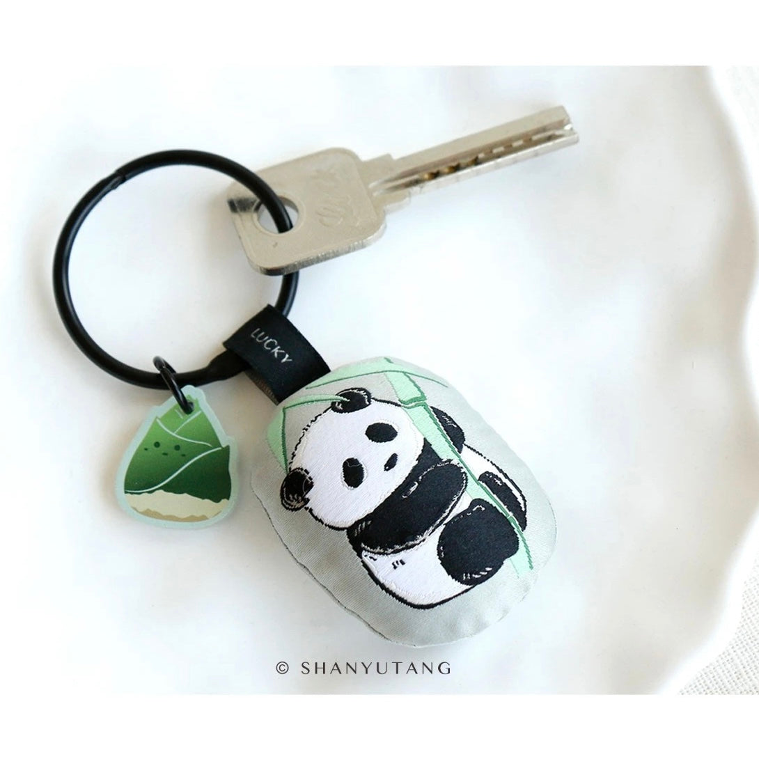 Sachet keychain- Luck Panda（Bamboo）