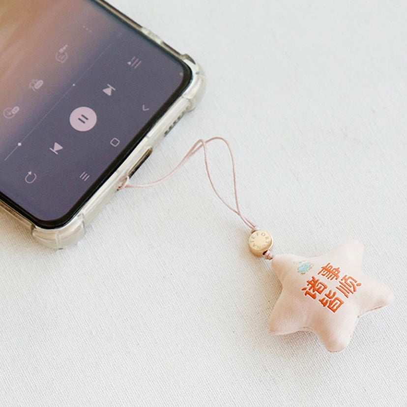 Sachet chain- Luckystar Pink