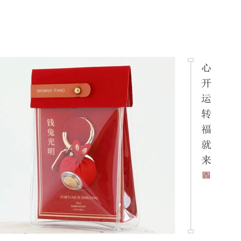 Sachet keychain- Red Rabbit