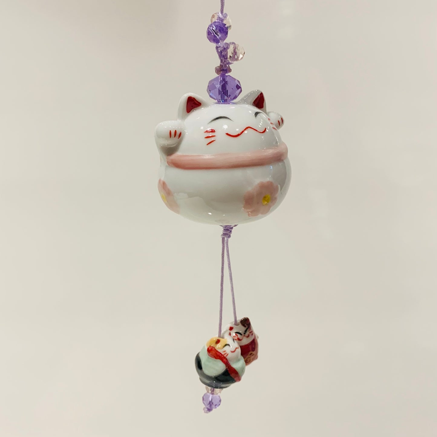 Three Blessings Cat Car Hanging/Home Hanging