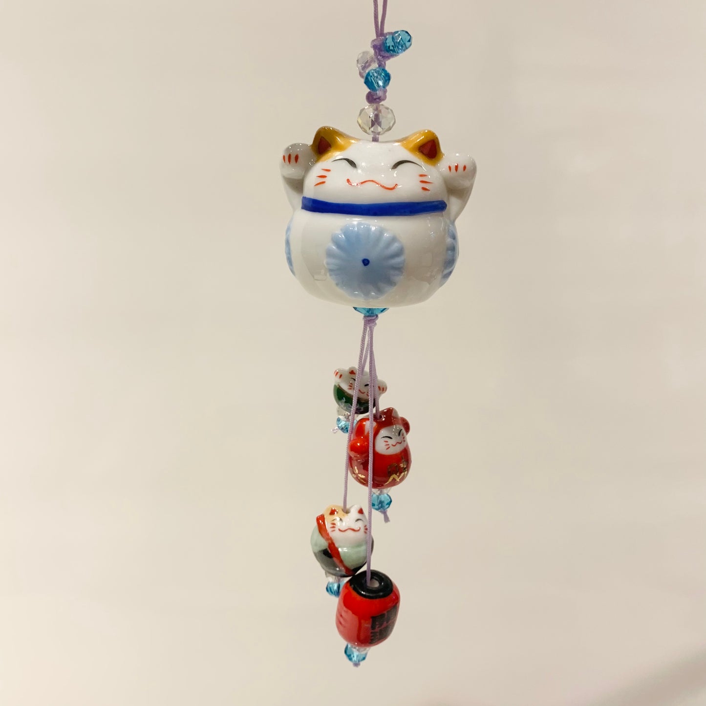 Five Blessings Cat Car Hanging/Home Hanging