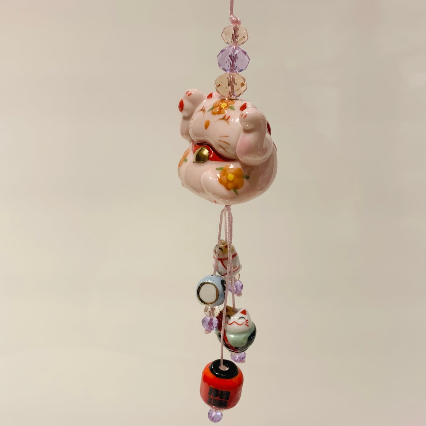 Five Blessings Cat Car Hanging/Home Hanging