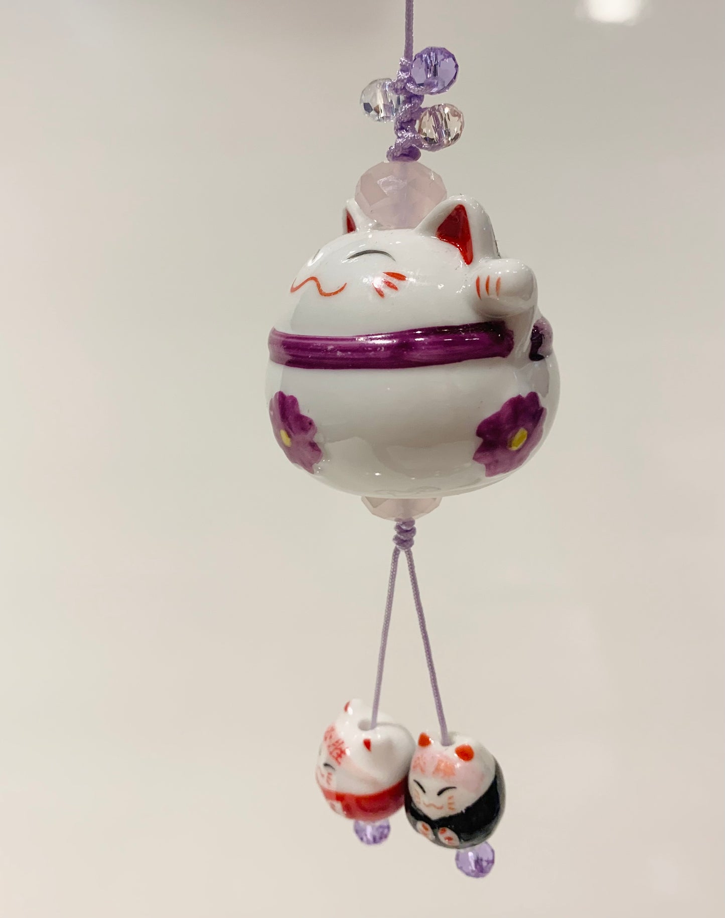 Three Blessings Cat Car Hanging/Home Hanging
