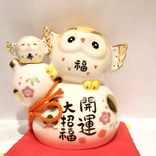 910120 Owl Treasure Gourd