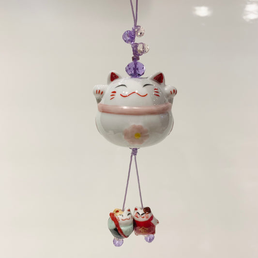 Three Blessings Cat Car Hanging/Home Hanging