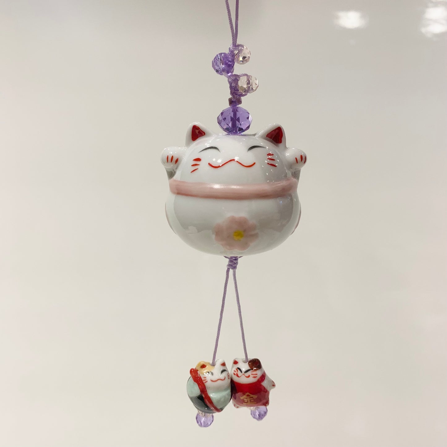 Three Blessings Cat Car Hanging/Home Hanging