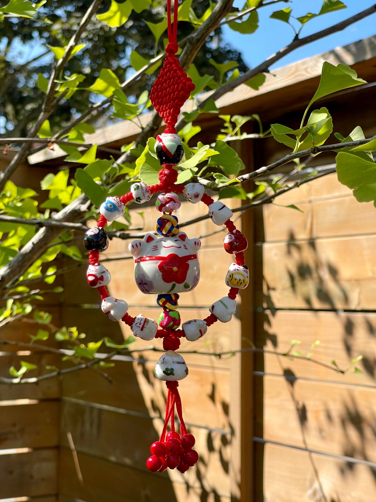 Lucky Cat family car chain