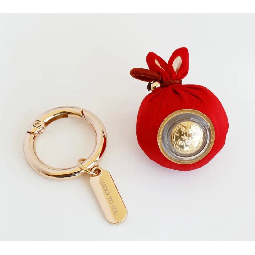 Sachet keychain- Red Rabbit