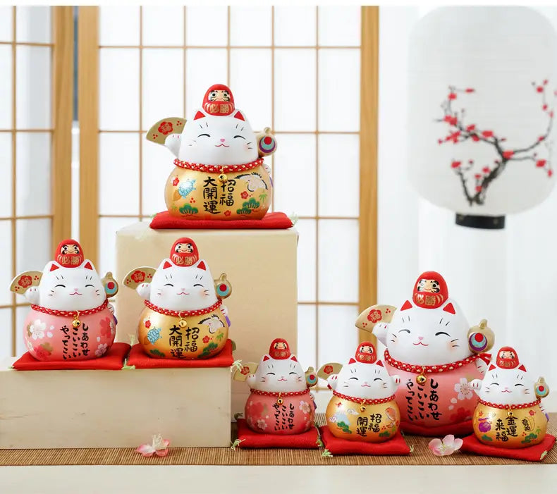 952687 Lucky cat Maneki Neko Beckoning Cat