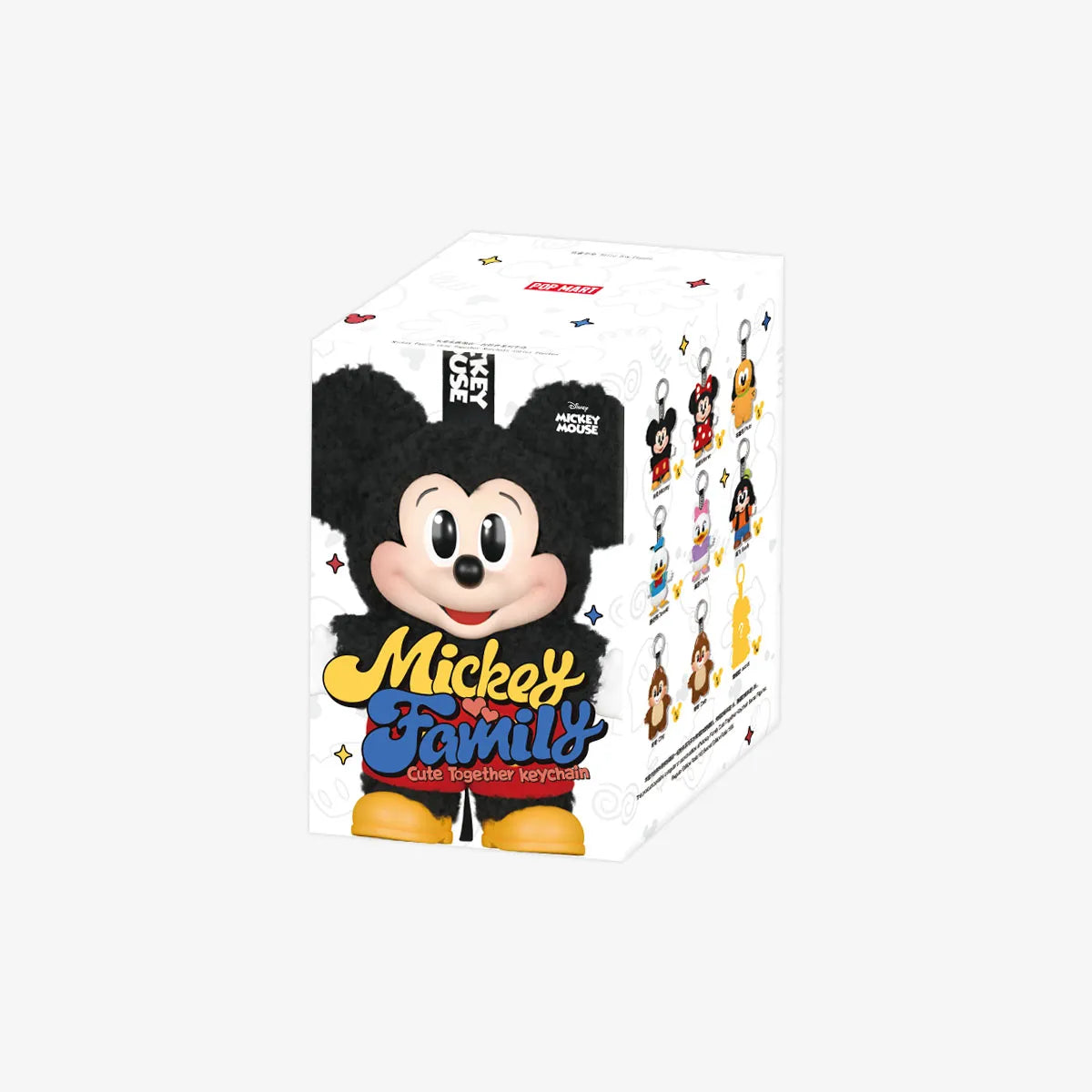 Mickey Family Cute Together Keychain2ビース Mickey Family Cute Together Keychain Series Figures – MESO