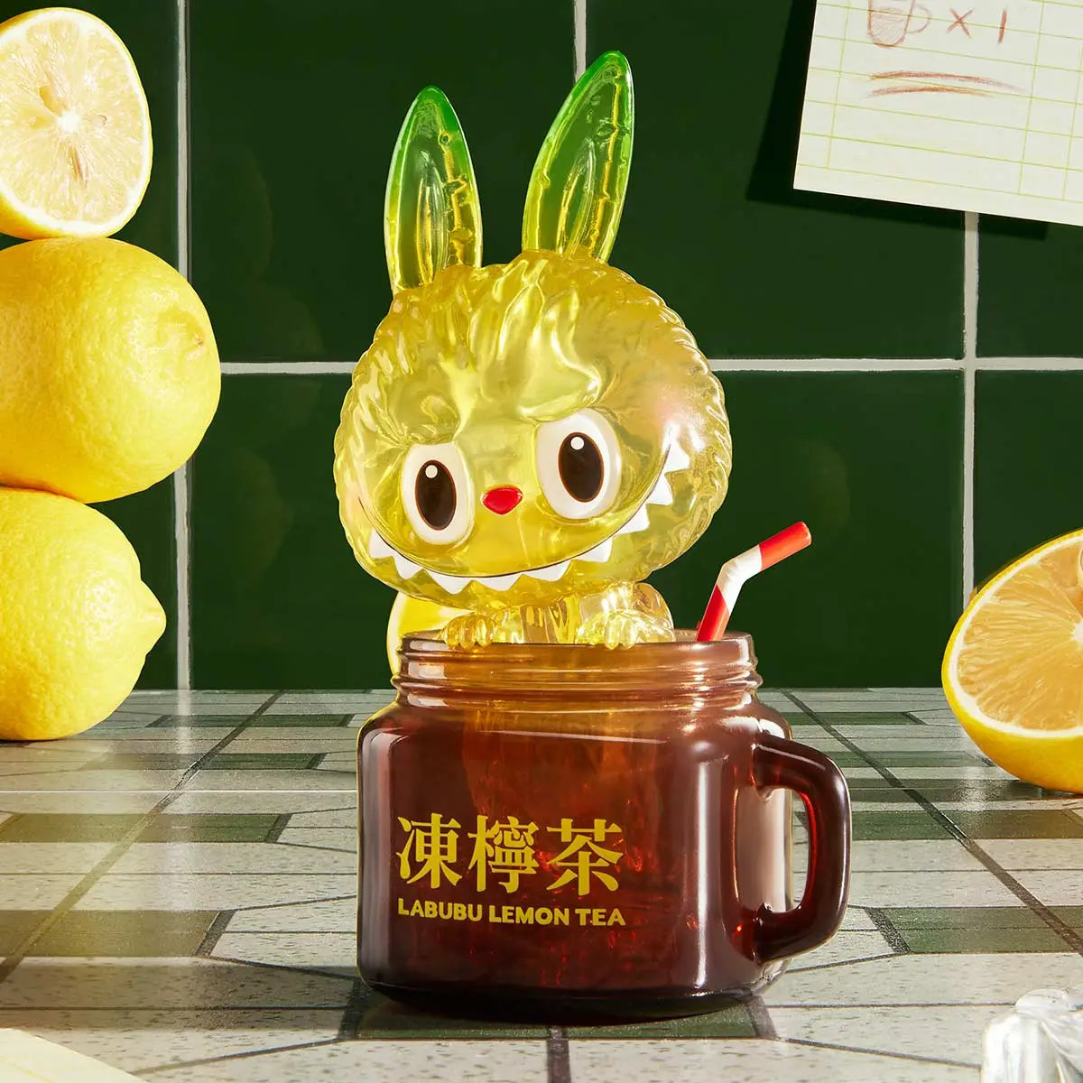 Amazing: LABUBU Lemon Tea Figure(preorder, arrive in 1 week)