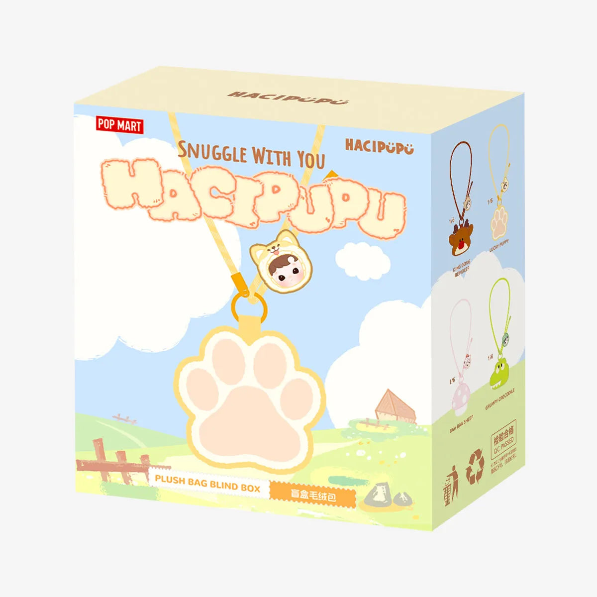 HACIPUPU Snuggle With You Series-Plush Bag Blind Box