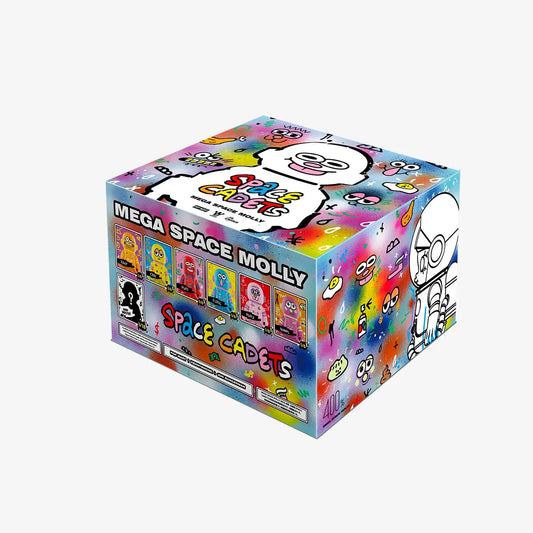 MEGA SPACE MOLLY 400% Jon Burgerman Space Cadets Series