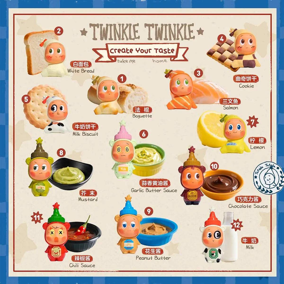 Twinkle Twinkle Create Your Taste Series Figures - A