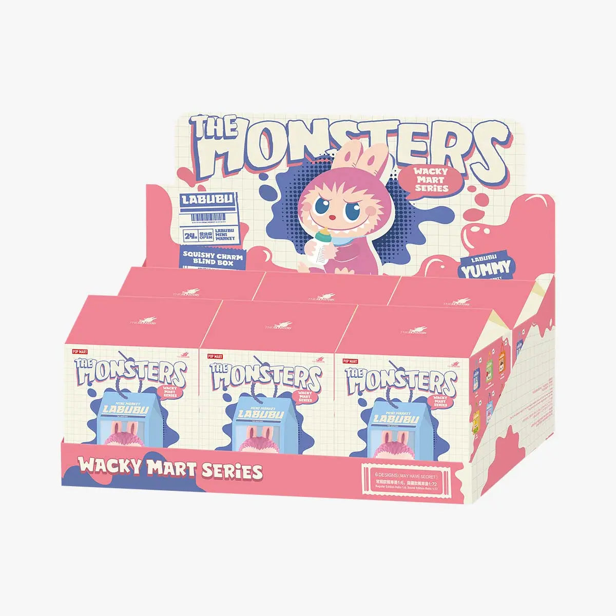 LABUBU THE MONSTERS Wacky Mart Series-Pinch Pendant Blind Box