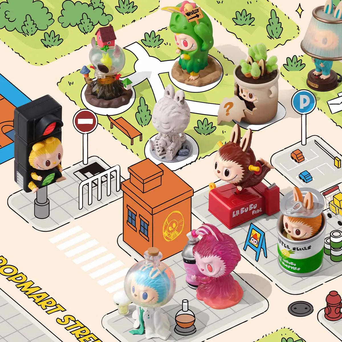 LABUBU THE MONSTERS Almost Hidden Series Figures