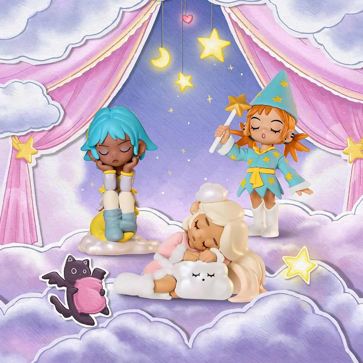 Peach Riot : Lil Peach Riot Sleepover Series Figures