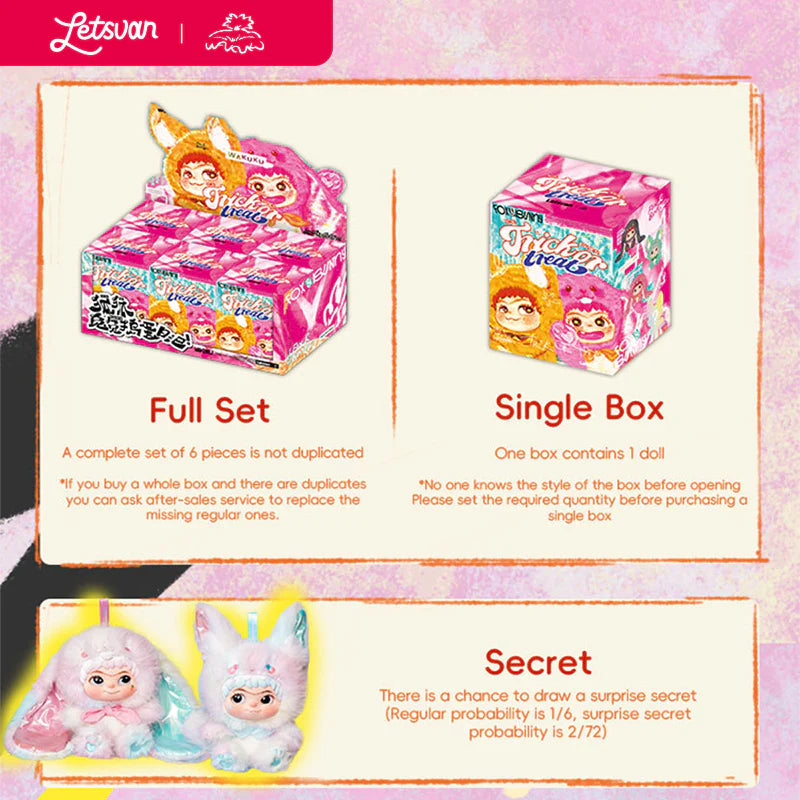 WAKUKU-Fox&Bunny trick or treat Series