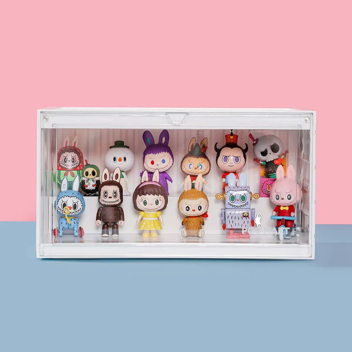 POP MART Luminous Display Container White
