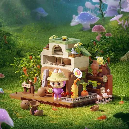 LABUBU THE MONSTERS Forest Secret Base Series Blocks Part 2-Magical Plants
