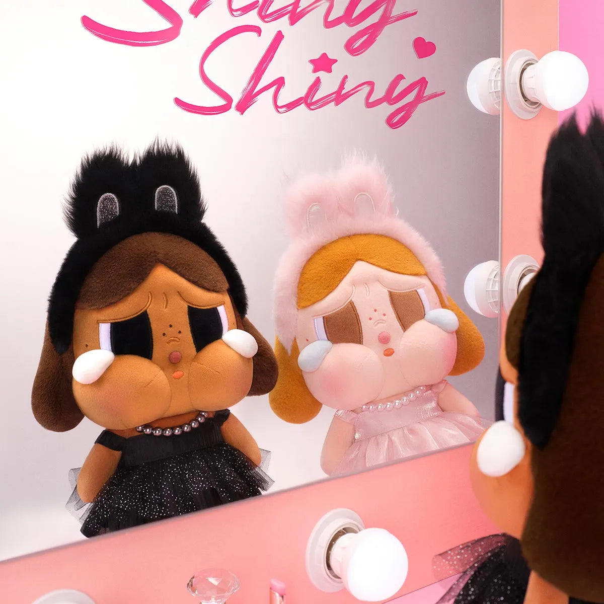 CRYBABY SHINY SHINY SERIES-Plush Doll - Black