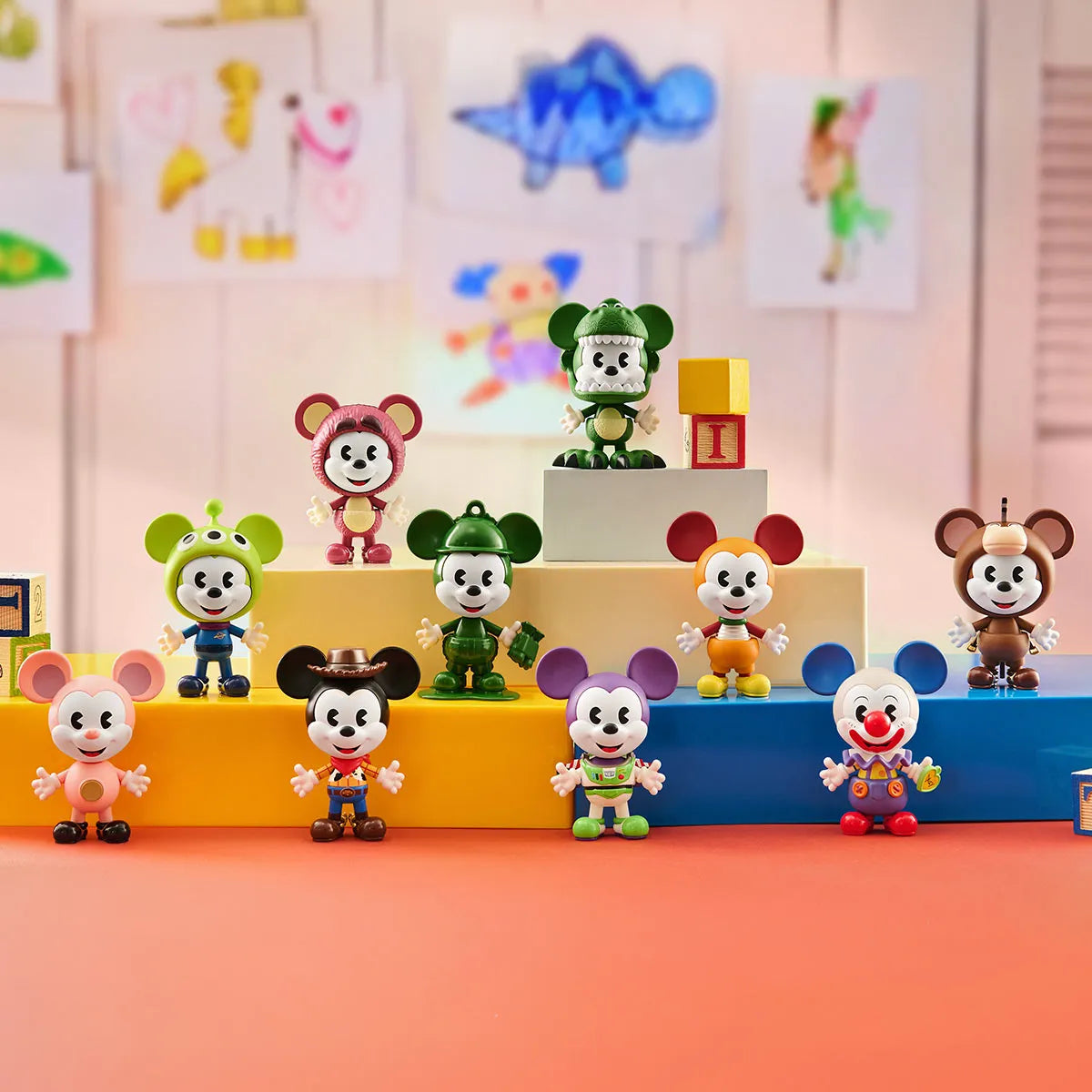 Disney Mickey Remixed: Mickey Meets Pixar Series Figures