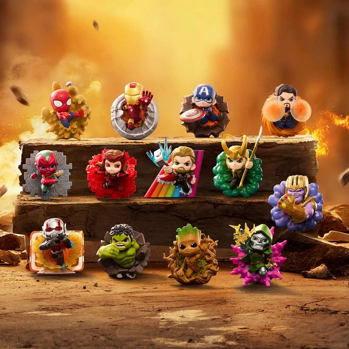 Marvel Across the Infinite Series Figures