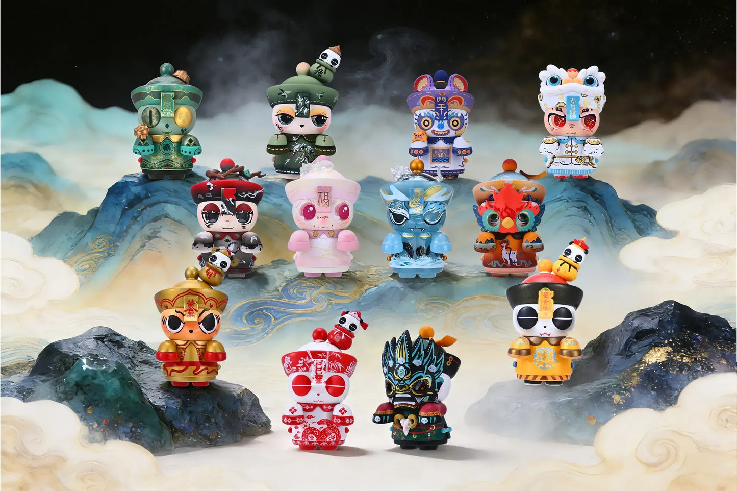 China Moe Town x OPanDee Zombie Party Collection 4.0 Series