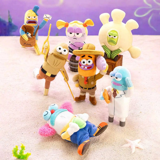 Bikini Bottom Residents of Bikini Bottom-Whimsical Plush Part 2