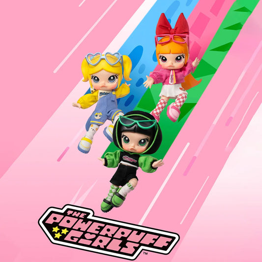 MOLLY × The Powerpuff Girls Series Action Figure(whole set)