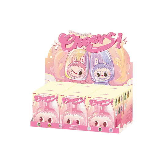 LABUBU THE MONSTERS-CHEERS ! SERIES-Double-walled Glass Blind Box