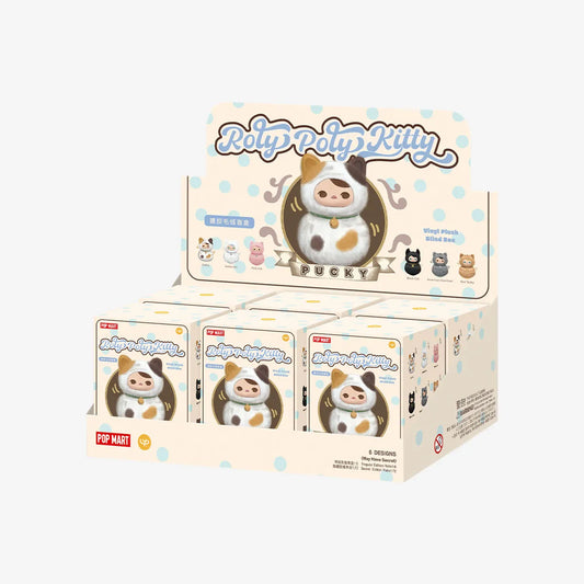 Amazing: PUCKY Roly-Poly Kitty Series-Vinyl Plush Blind Box