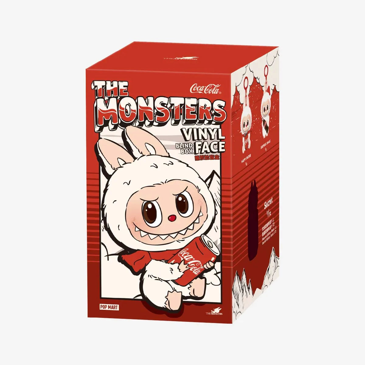 Amazing: THE MONSTERS COCA-COLA SERIES-Vinyl Face Blind Box(maybe duplicate if buy multiple boxes)