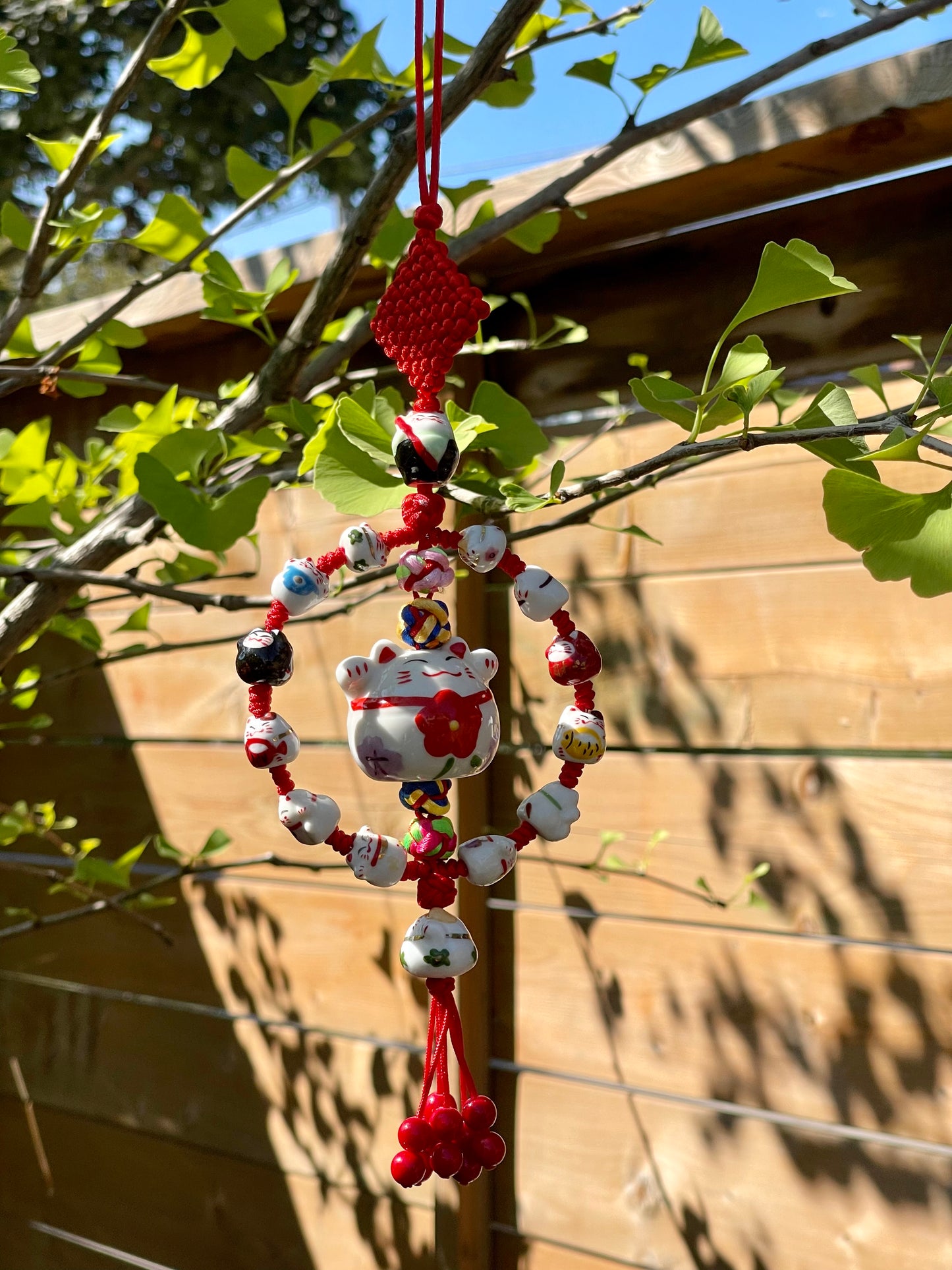 Lucky Cat family car chain