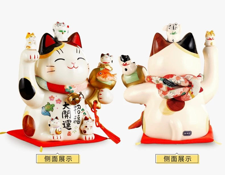 952454 Lucky cat Maneki Neko Beckoning Cat