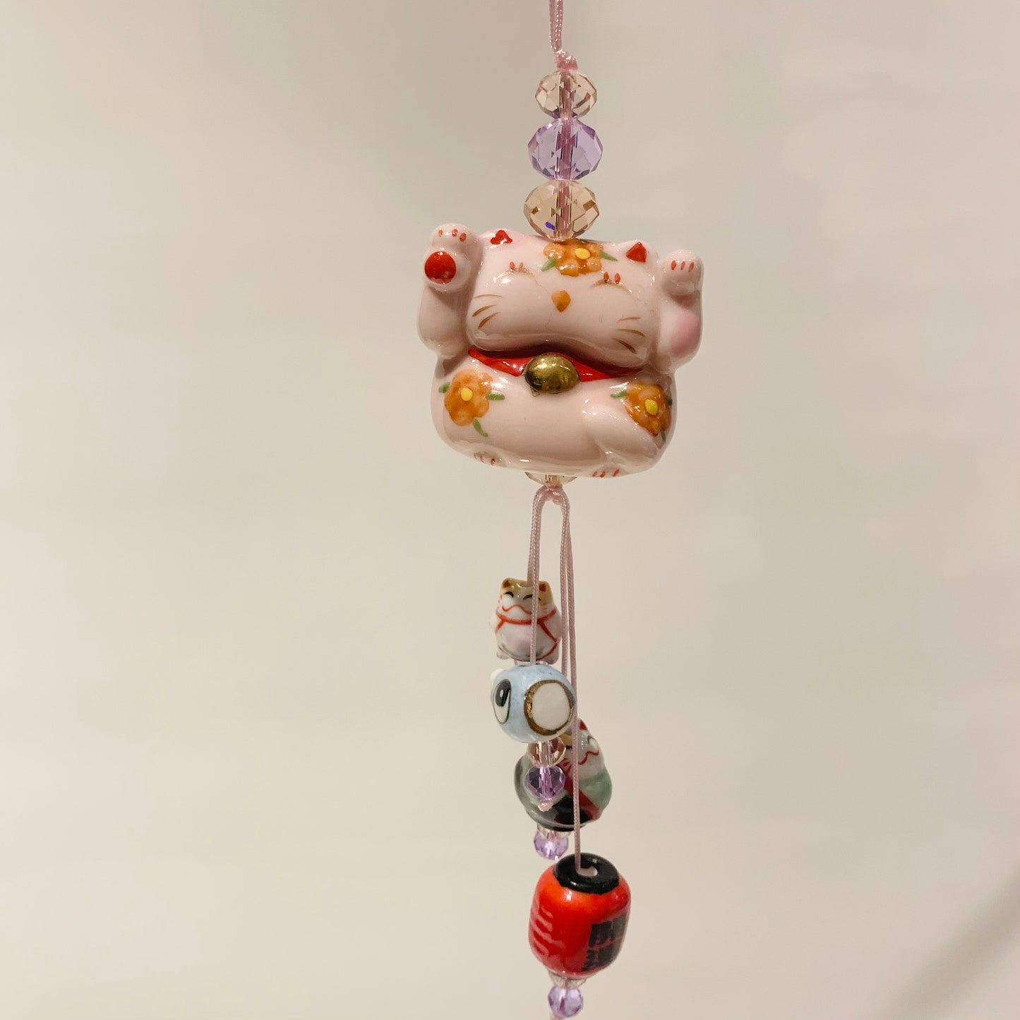 Five Blessings Cat Car Hanging/Home Hanging